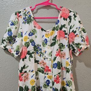 Girl's Old Navy Plus-size Floral Dress